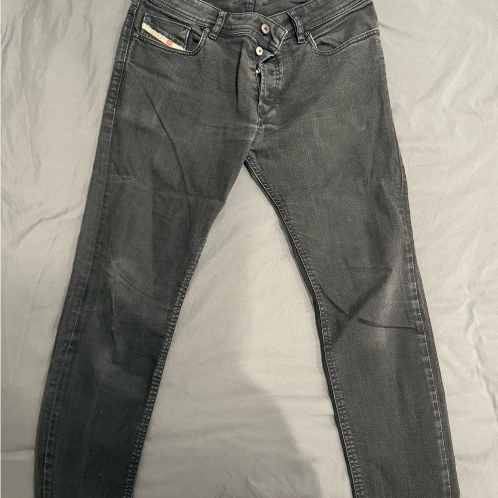 Men's Diesel Black Jeans